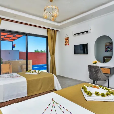 Uzumlu Village 2 Bedroom Luxury With Pool Kalkan