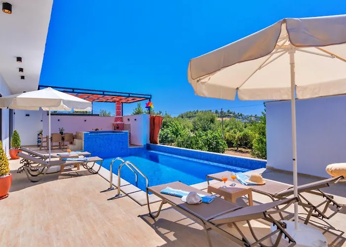 Uzumlu Village 2 Bedroom Luxury With Pool * Kalkan