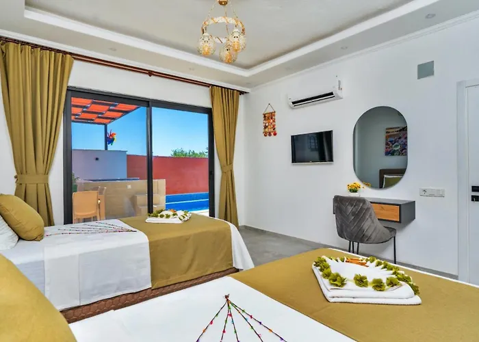 Uzumlu Village 2 Bedroom Luxury With Pool Kalkan