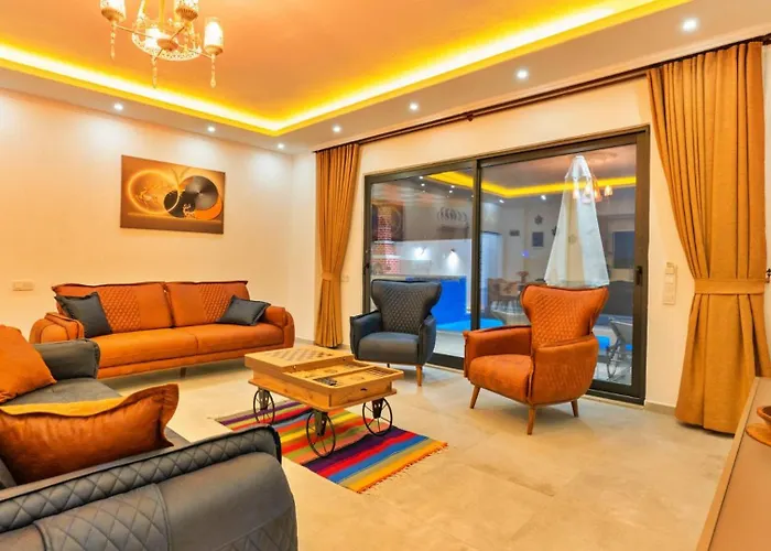Uzumlu Village 2 Bedroom Luxury With Pool Villa Kalkan